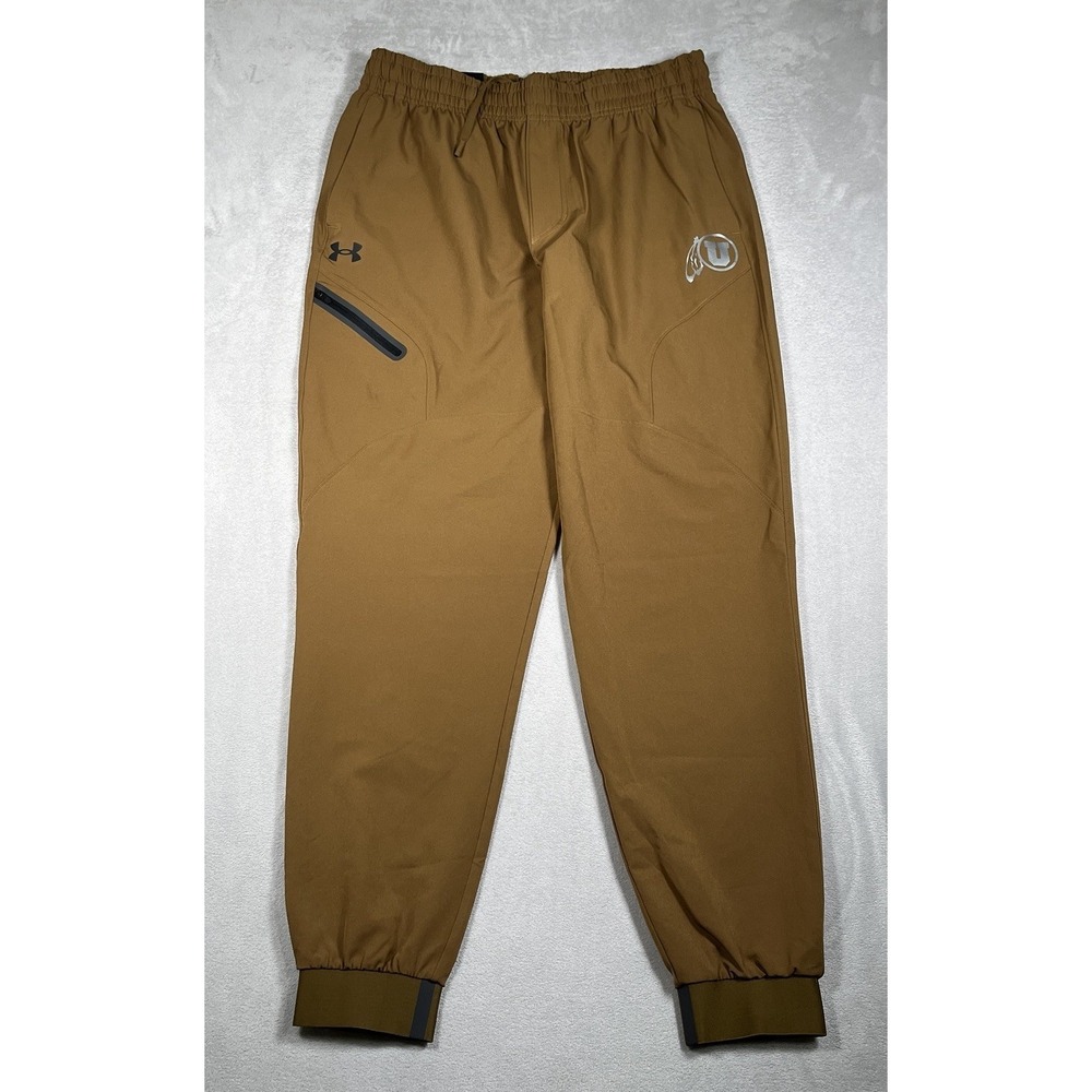 Under Armour Unstoppable Joggers Pants Men's Size Large Utah Utes Loose Fit-NWT